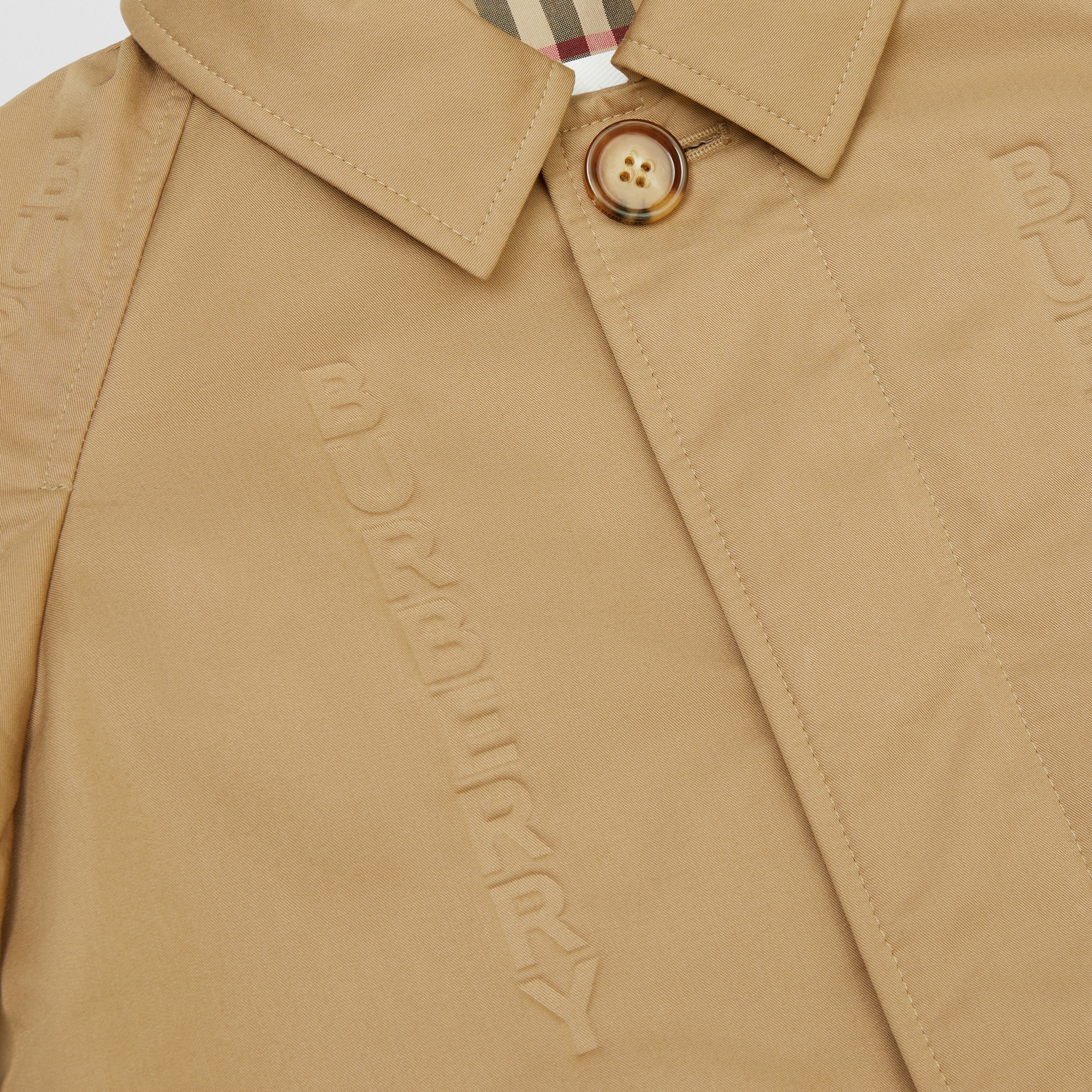 Paletot en coton avec logo (Beige D'archive) | Site officiel Burberry® - 2