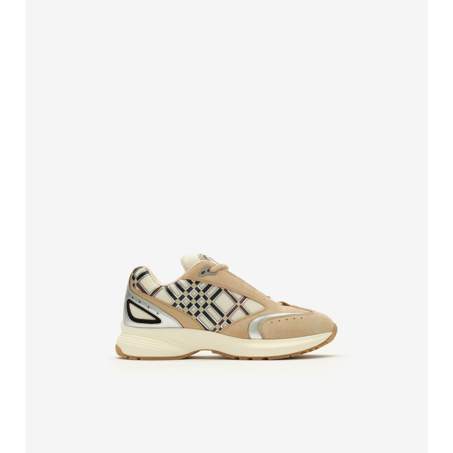 Nylon, Suede and Leather Eclipse Sneakers