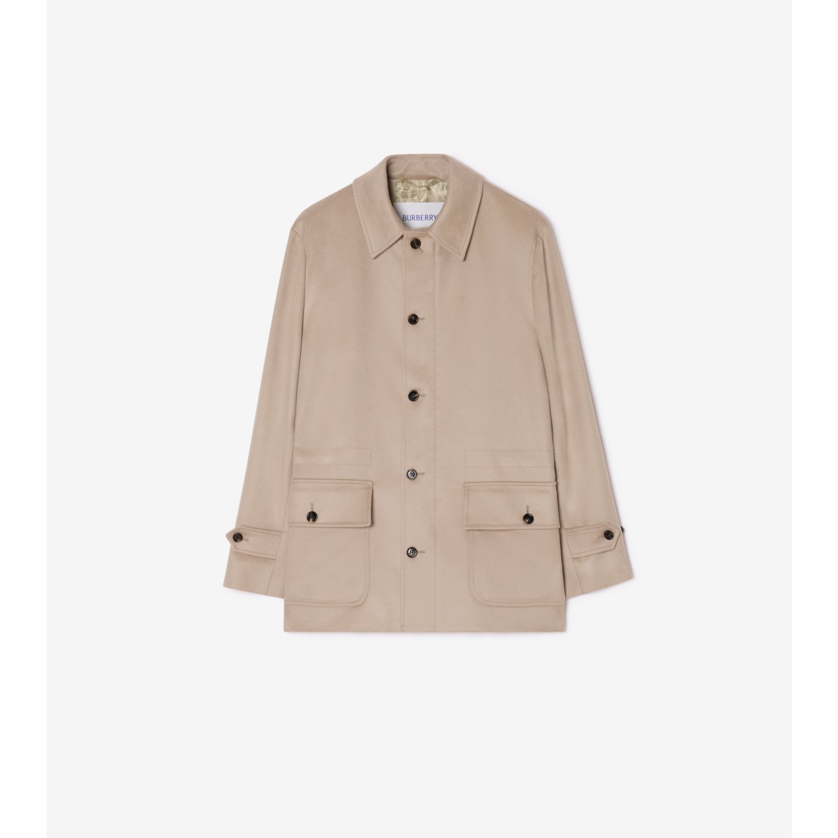  Check Short Cashmere Scafell Car Coat