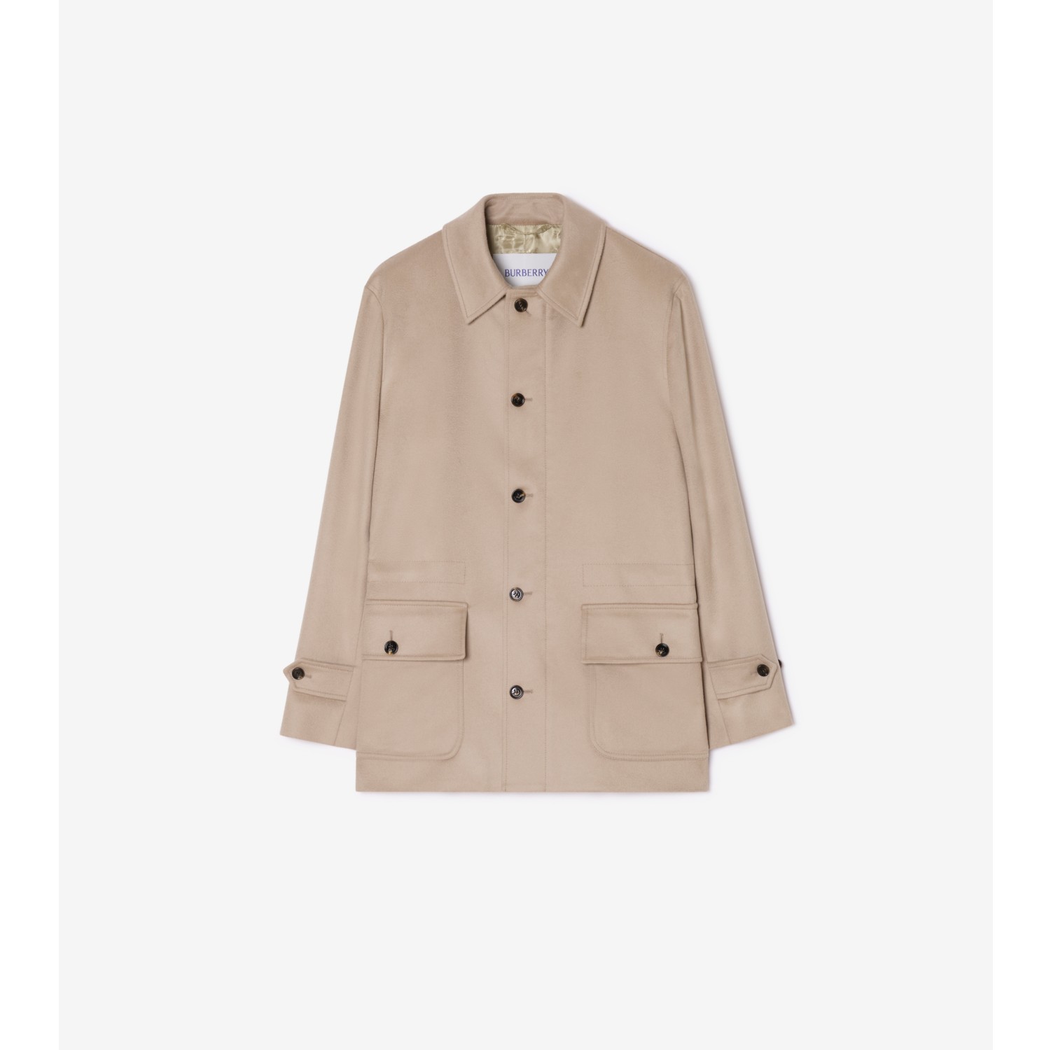 Short Cashmere Scafell Car Coat