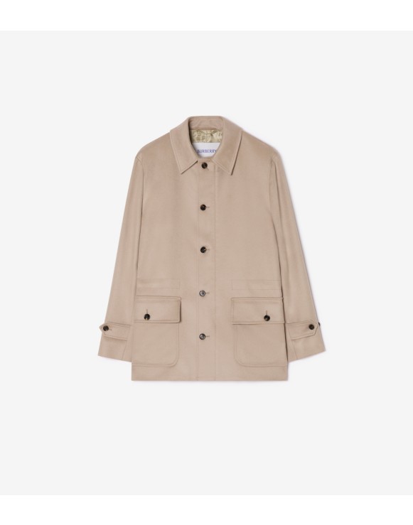 Short Cashmere Scafell Car Coat
