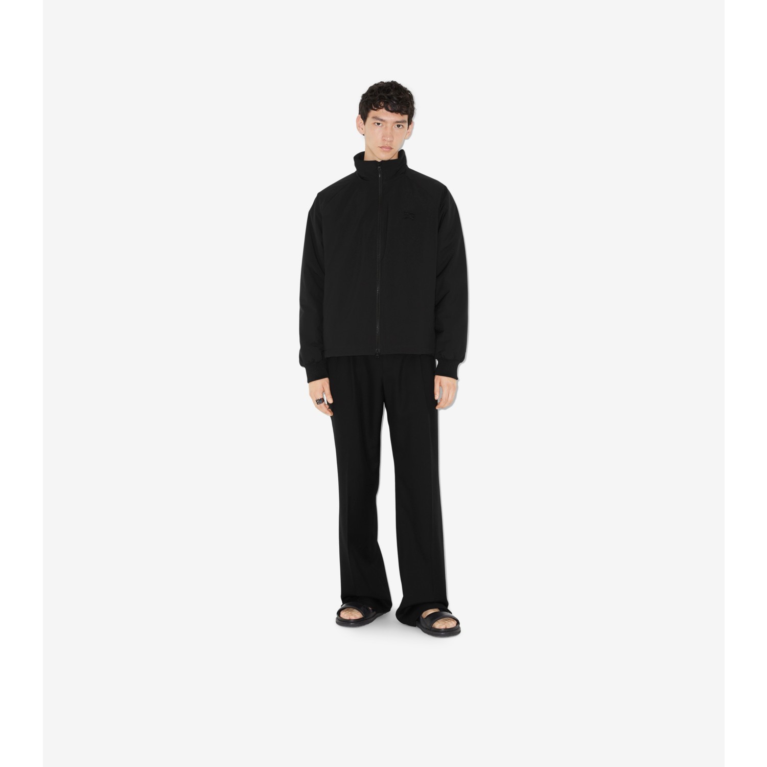 EKD Appliqué Jacket in Black - Men | Burberry® Official