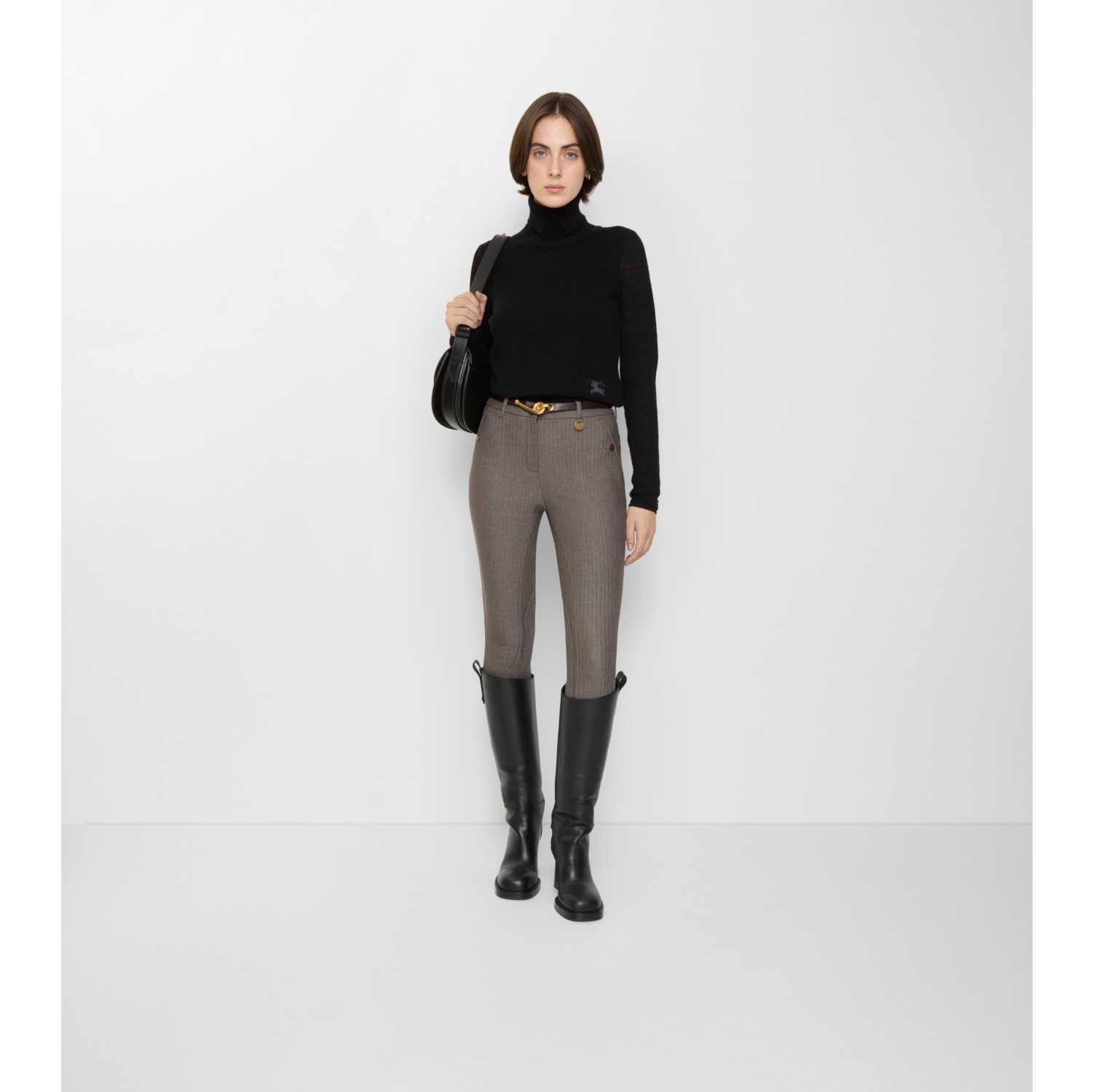 Herringbone Stretch Cotton Jodhpurs