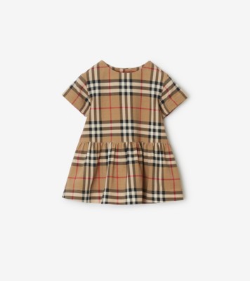 Burberry Baby White Vintage Check Nest