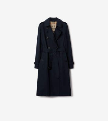 The Long Kensington Heritage Trench Coat in Honey - Women