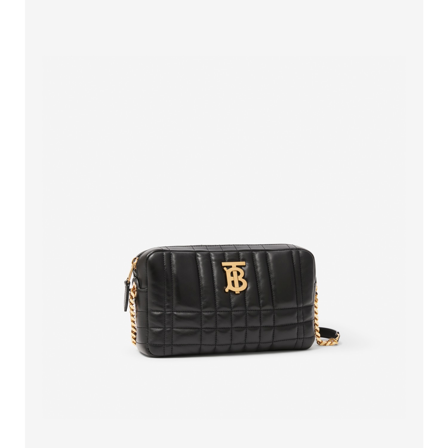 Small Lola Camera Bag in Black Women Leather Burberry Official