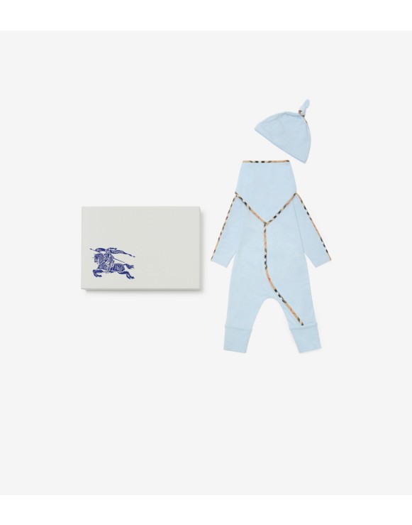 Stretch Cotton Three-piece Baby Gift Set
