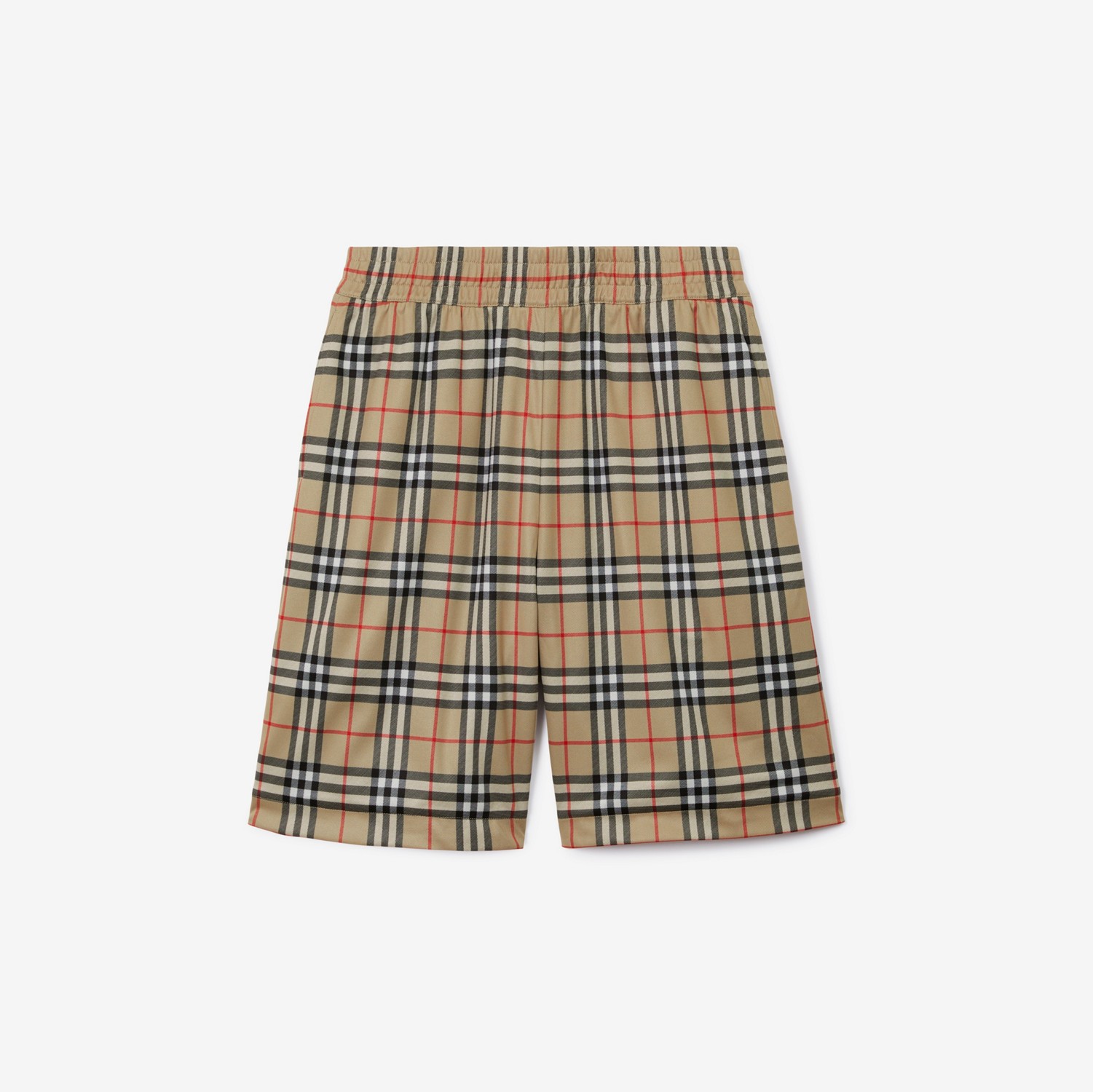 Shorts im Vintage Check-Design