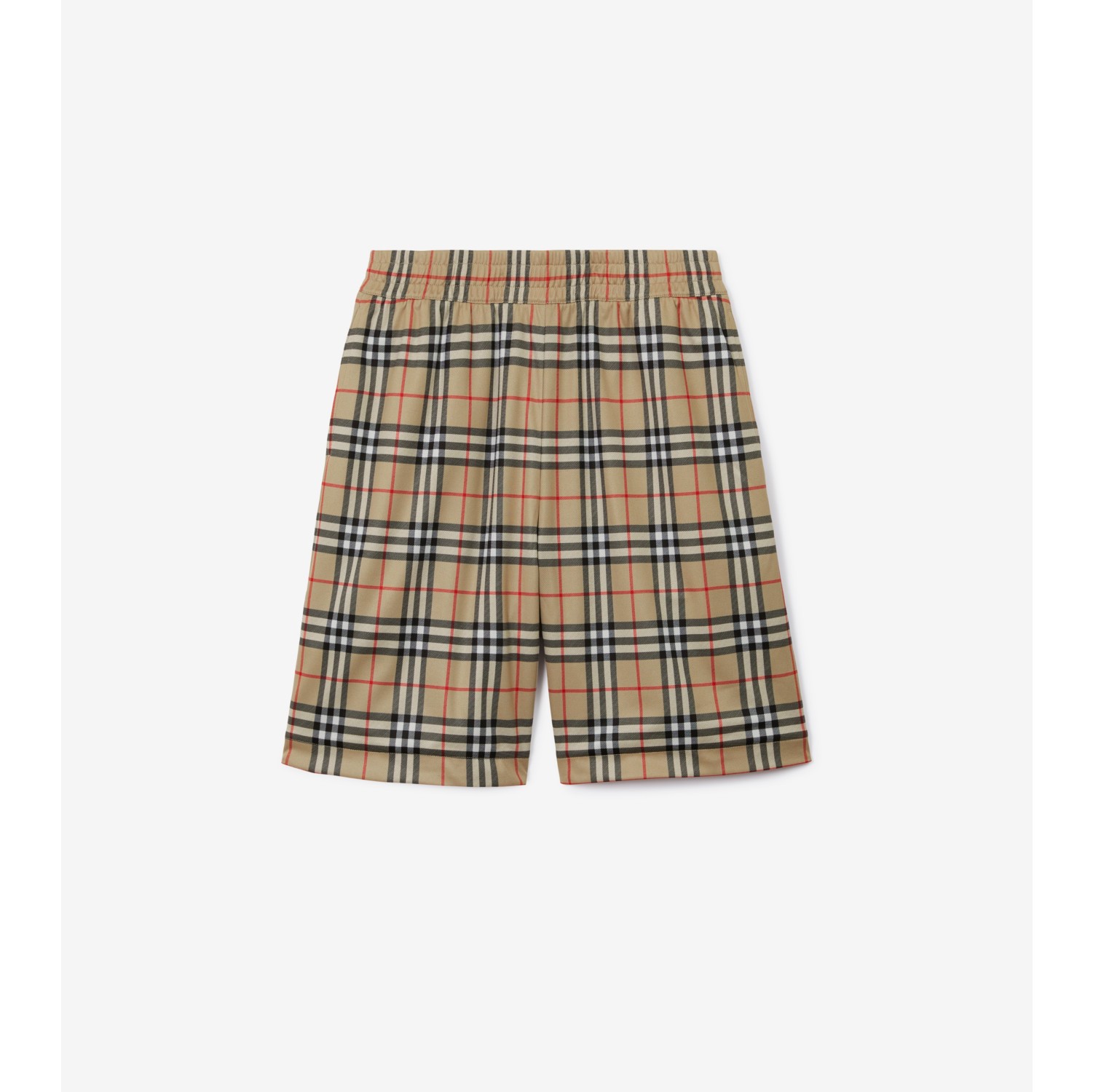 Vintage Check Shorts in Archive beige Men Burberry Official