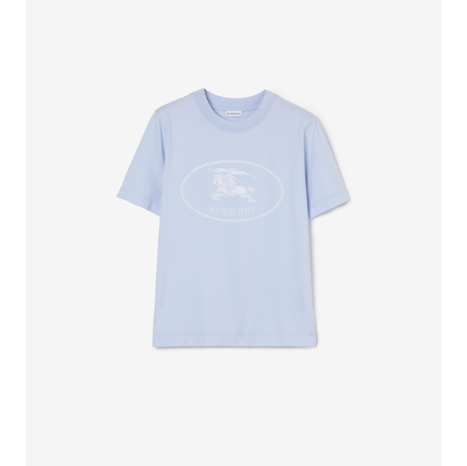 Knight Stamp Cotton T-shirt