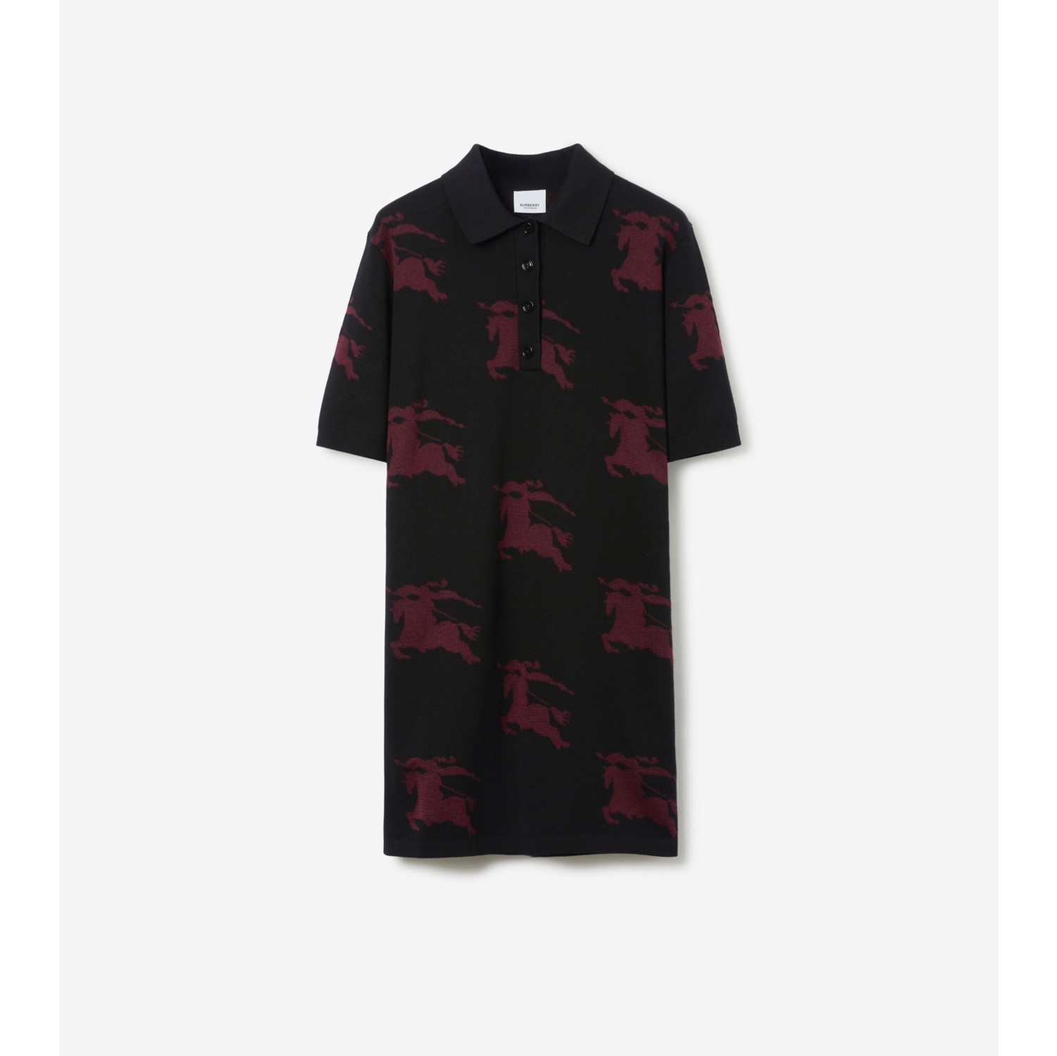 Burberry polo store mens bordeaux