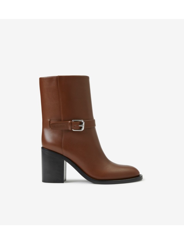 Women's Designer Boots | Knee-high Boots Burberry® Official
