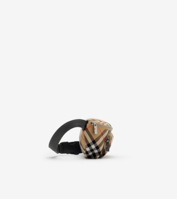 【BURBERRY】Check Belt Bag◆関税送料込◆ Burberry Check-Jacquard Zipped Belt Bag – Cettire