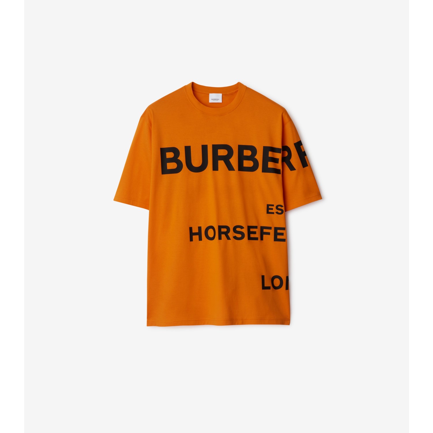 ホースフェリー コットンTシャツ (ブライトオレンジ) - メンズ | Burberry®公式サイト