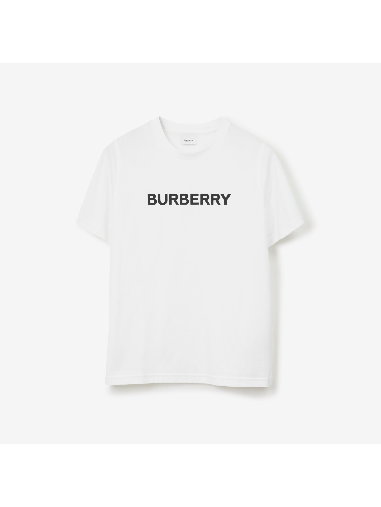 ロゴプリント コットンTシャツ (ホワイト) | Burberry®公式サイト
