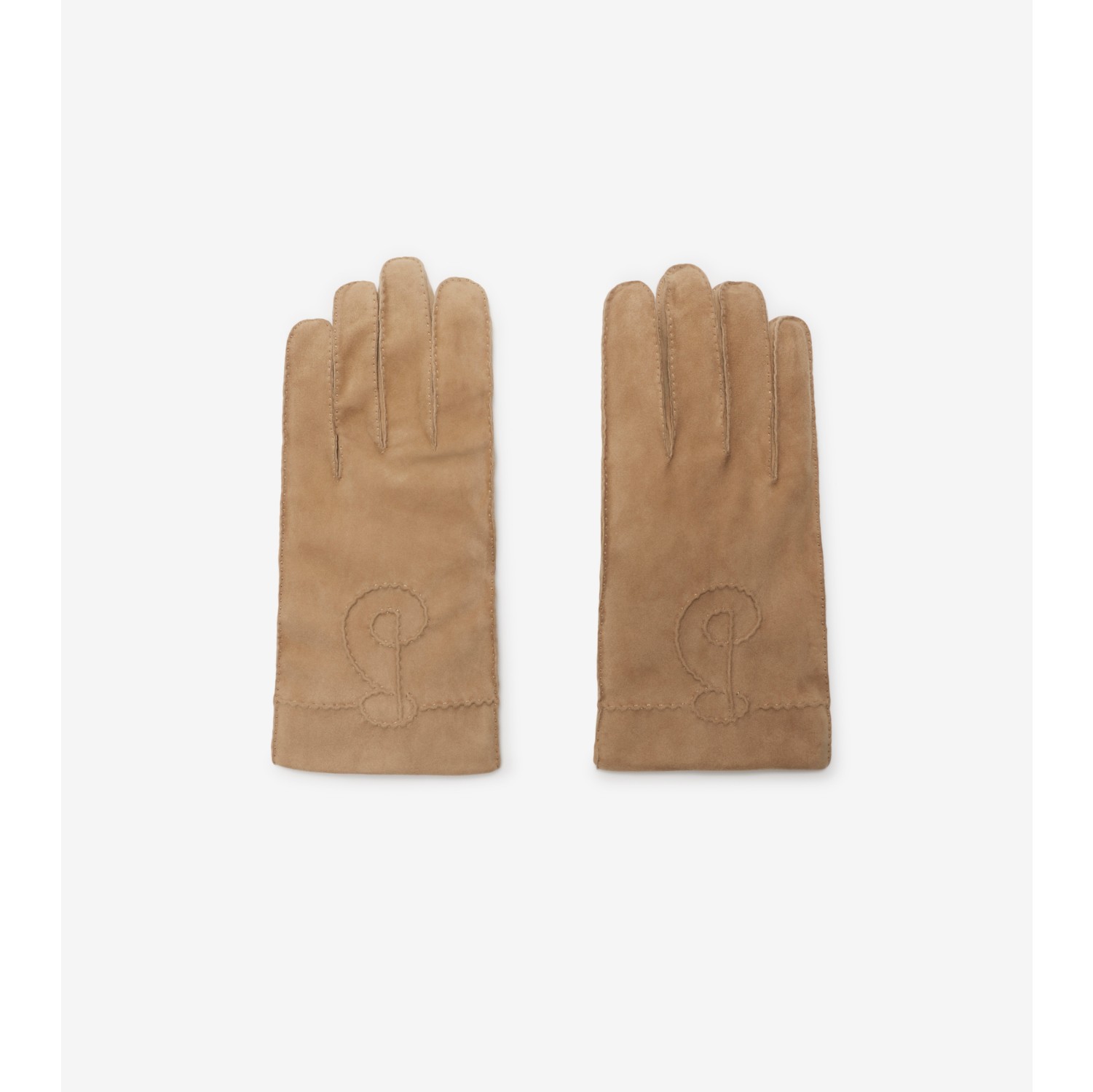 B Charm Suede Gloves