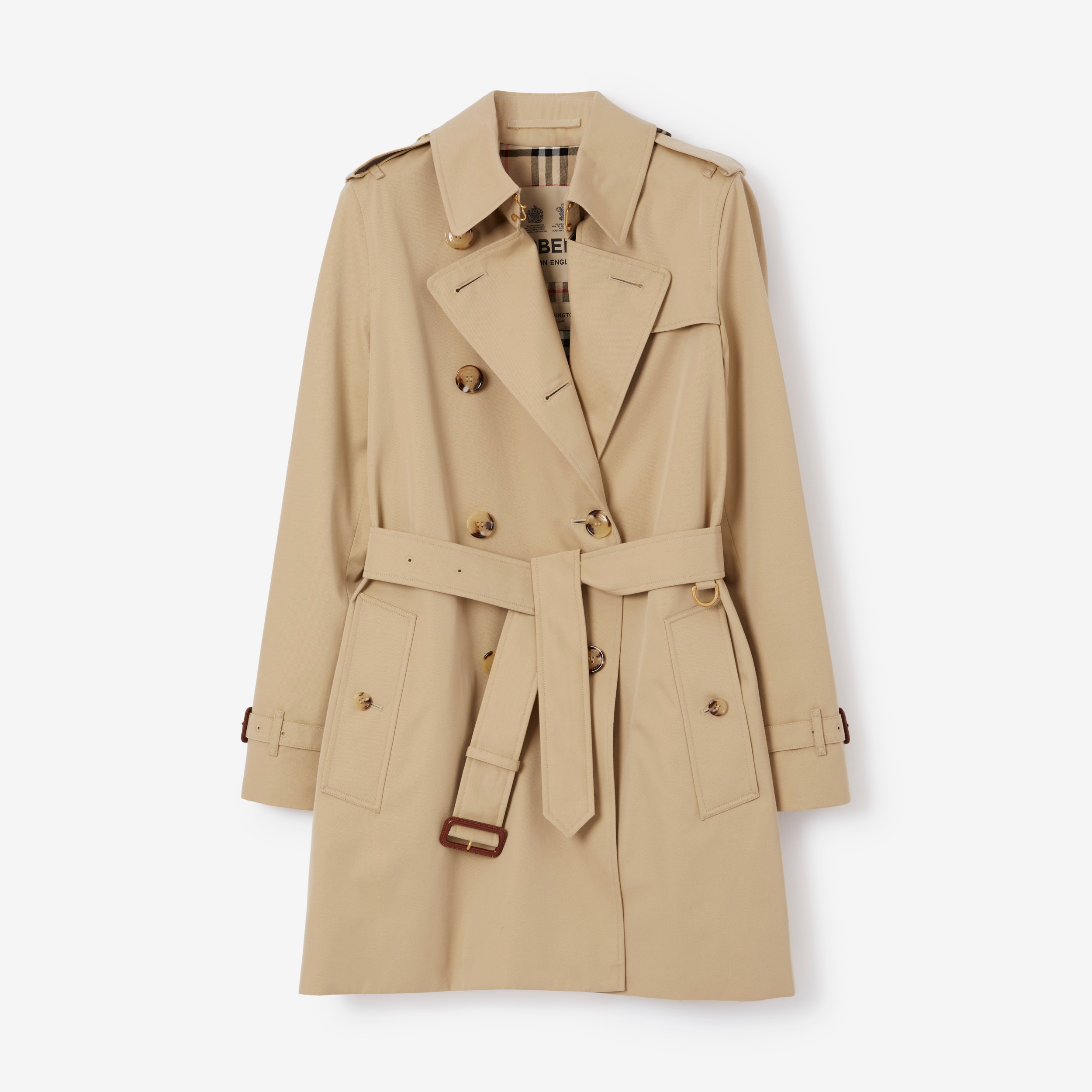 Kensington Heritage Trench Coat in Honey | Burberry® Official