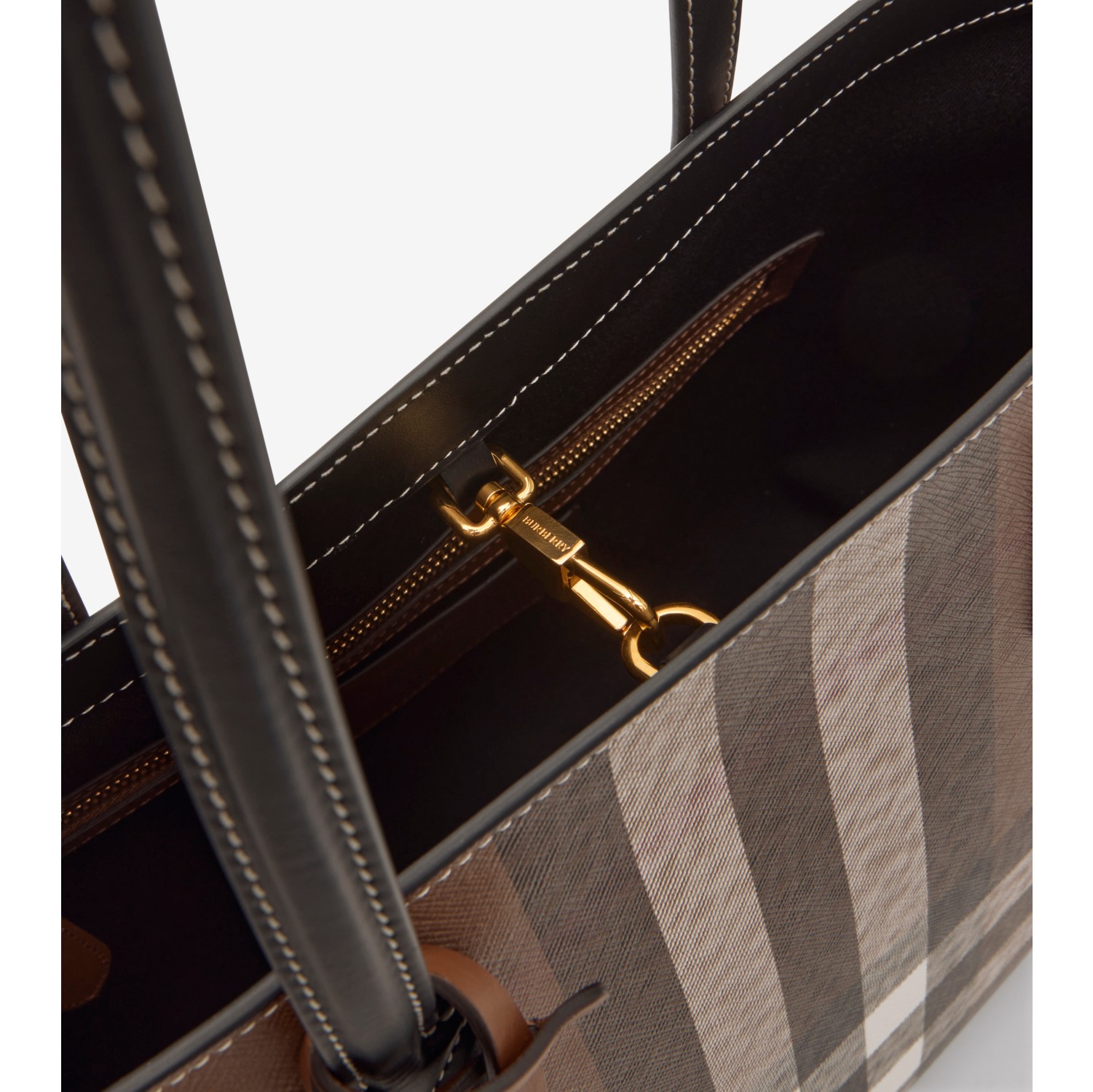 Medium Check Tote