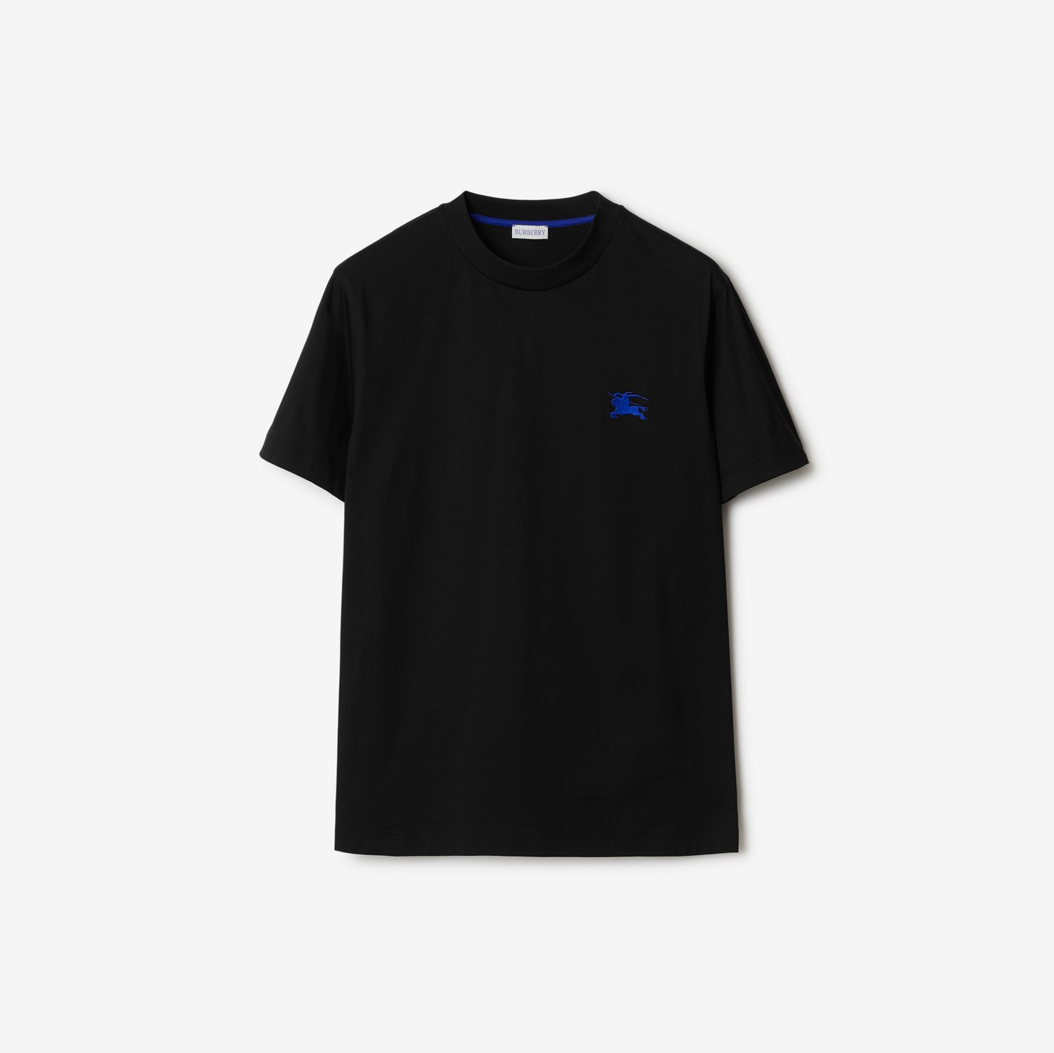Cotton T-shirt in Black - Men | Burberry® Official