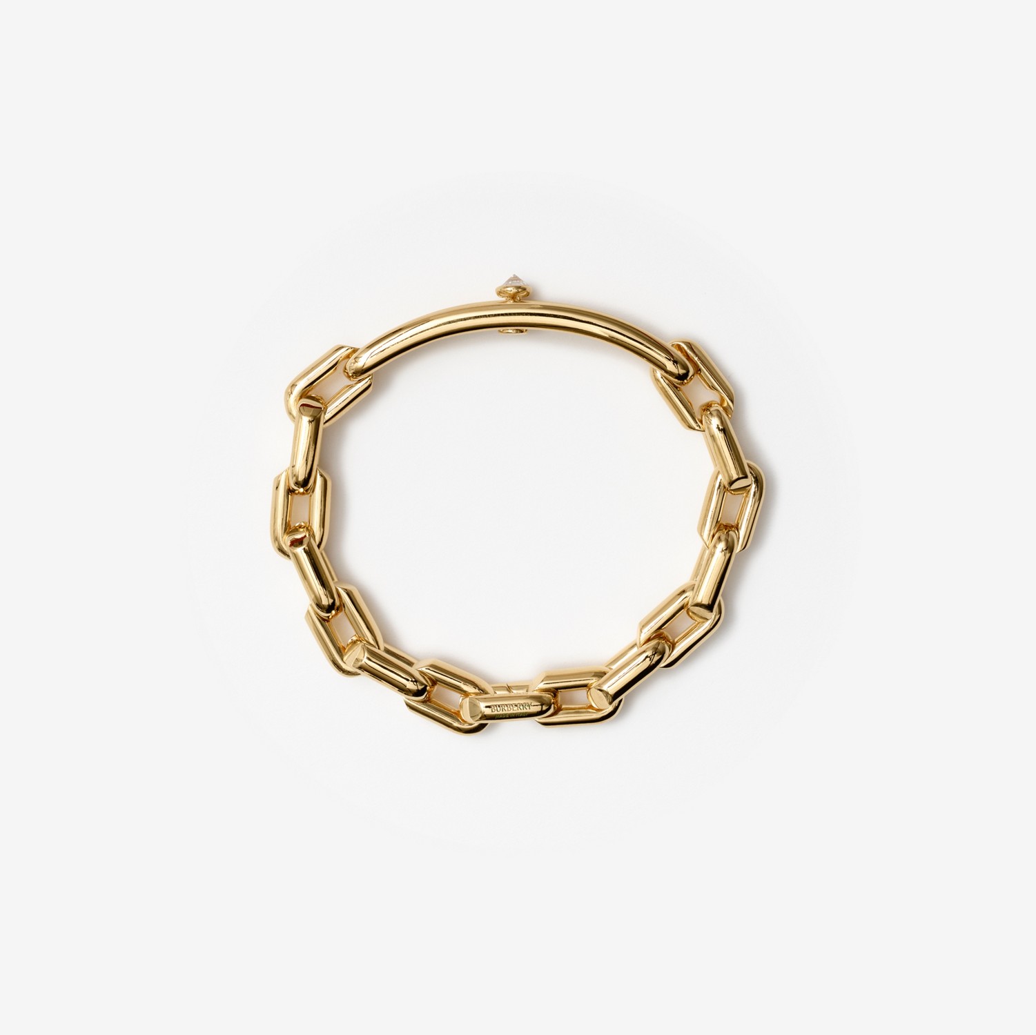 Bracelet chaîne Hollow plaqué or | Site officiel Burberry®