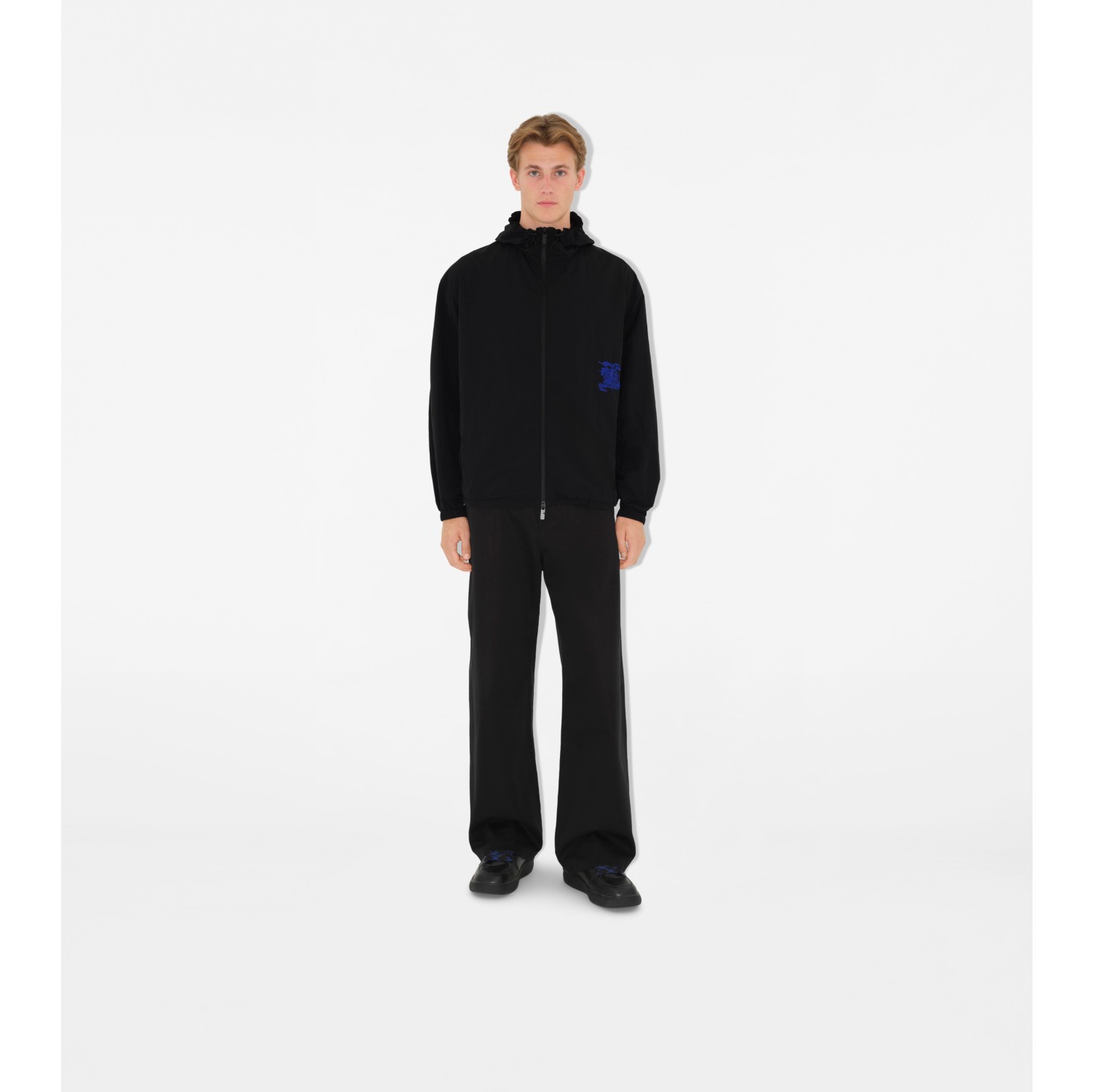 Nylon Jacket in Black - Men | Burberry® Official