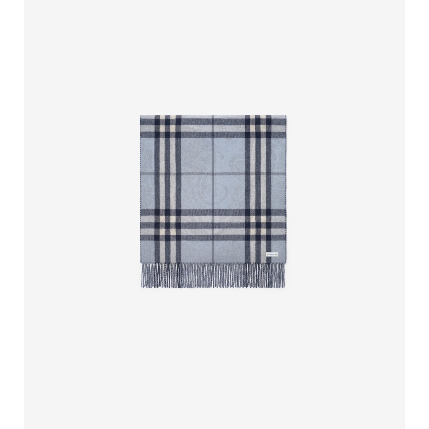 Reversible Etched Knight Cashmere Scarf - thumbnail 6