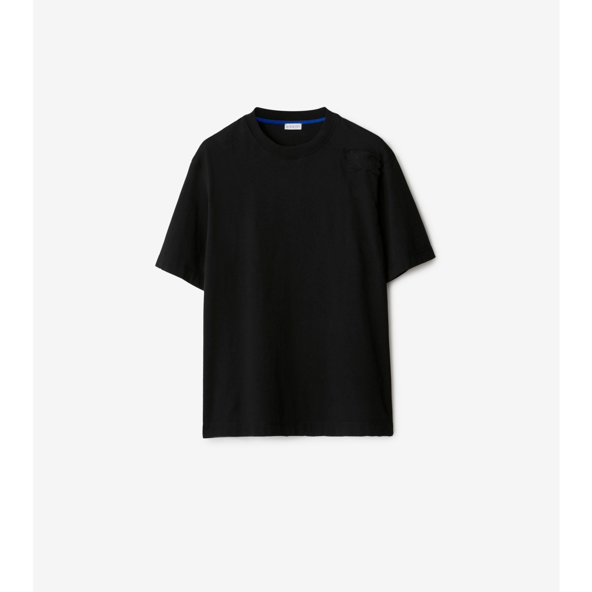 Burberry Cotton T-shirt In Black