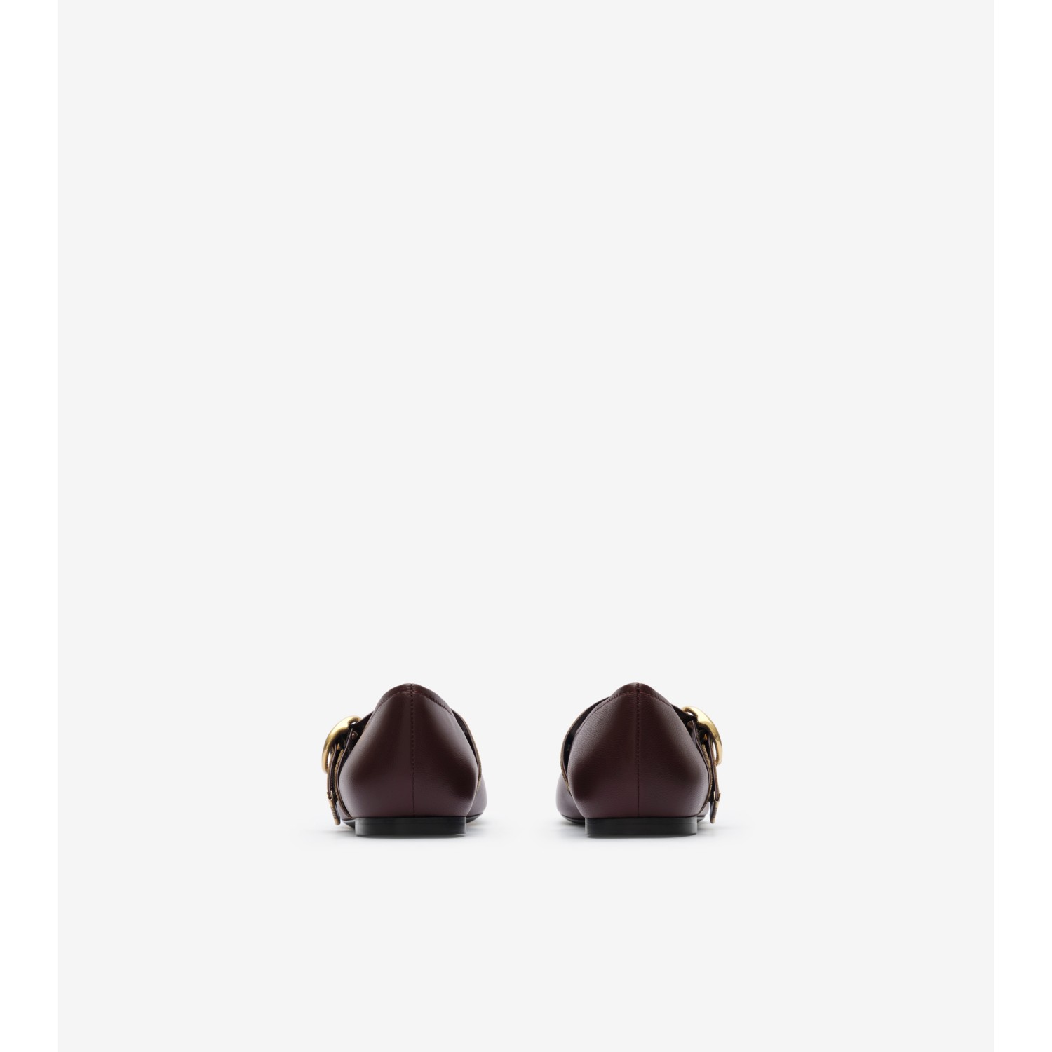 Check Strap Leather Robin Ballerinas - thumbnail 9