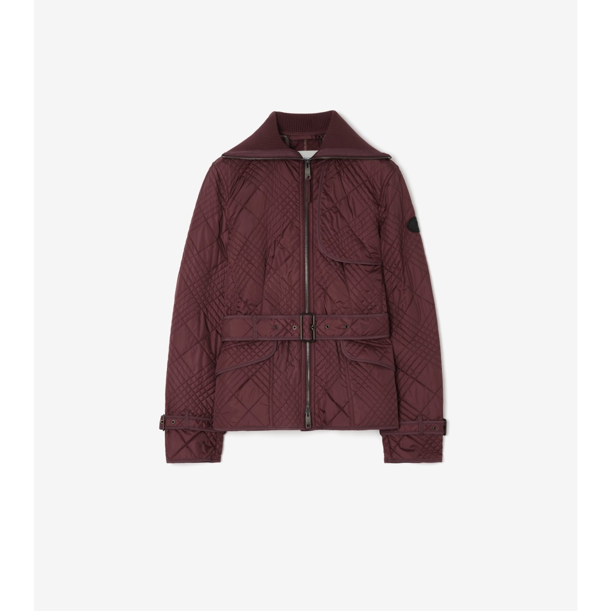  Check Micro -stitch Nylon Abbeydale Jacket