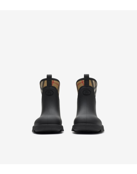 【美品】バーバリー TB サイドゴア チェルシーブーツ モノグラムモチーフ 36 美品】バーバリー TB サイドゴア チェルシーブーツ モノグラム