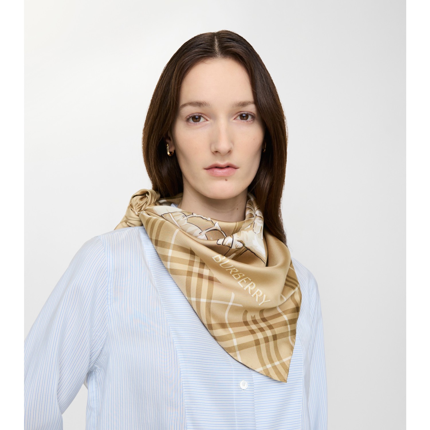 Archive Knight Silk Scarf