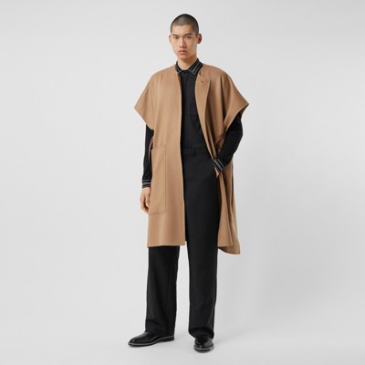 burberry camel cape