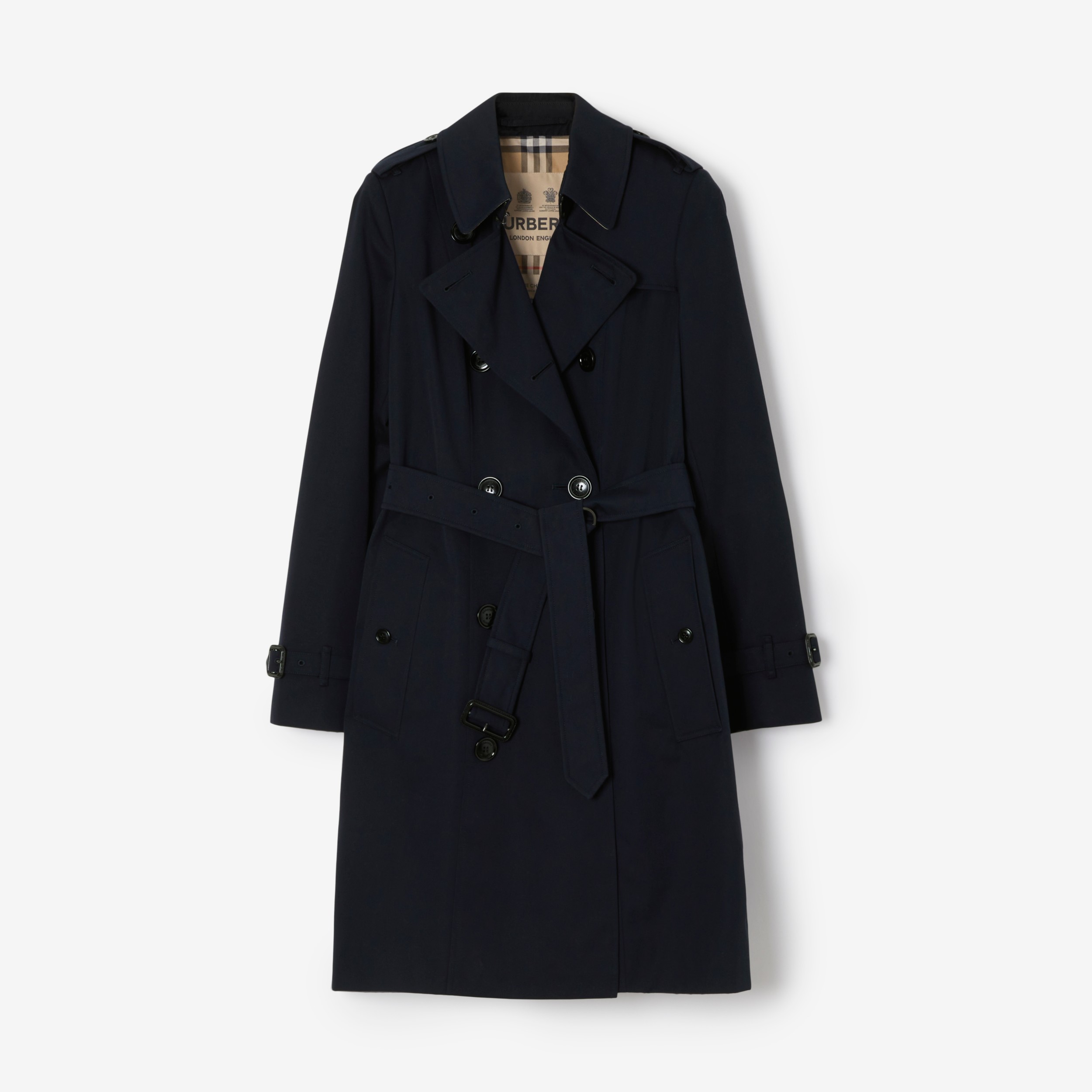 Chelsea Heritage Trench Coat in Coal Blue - Women | Burberry