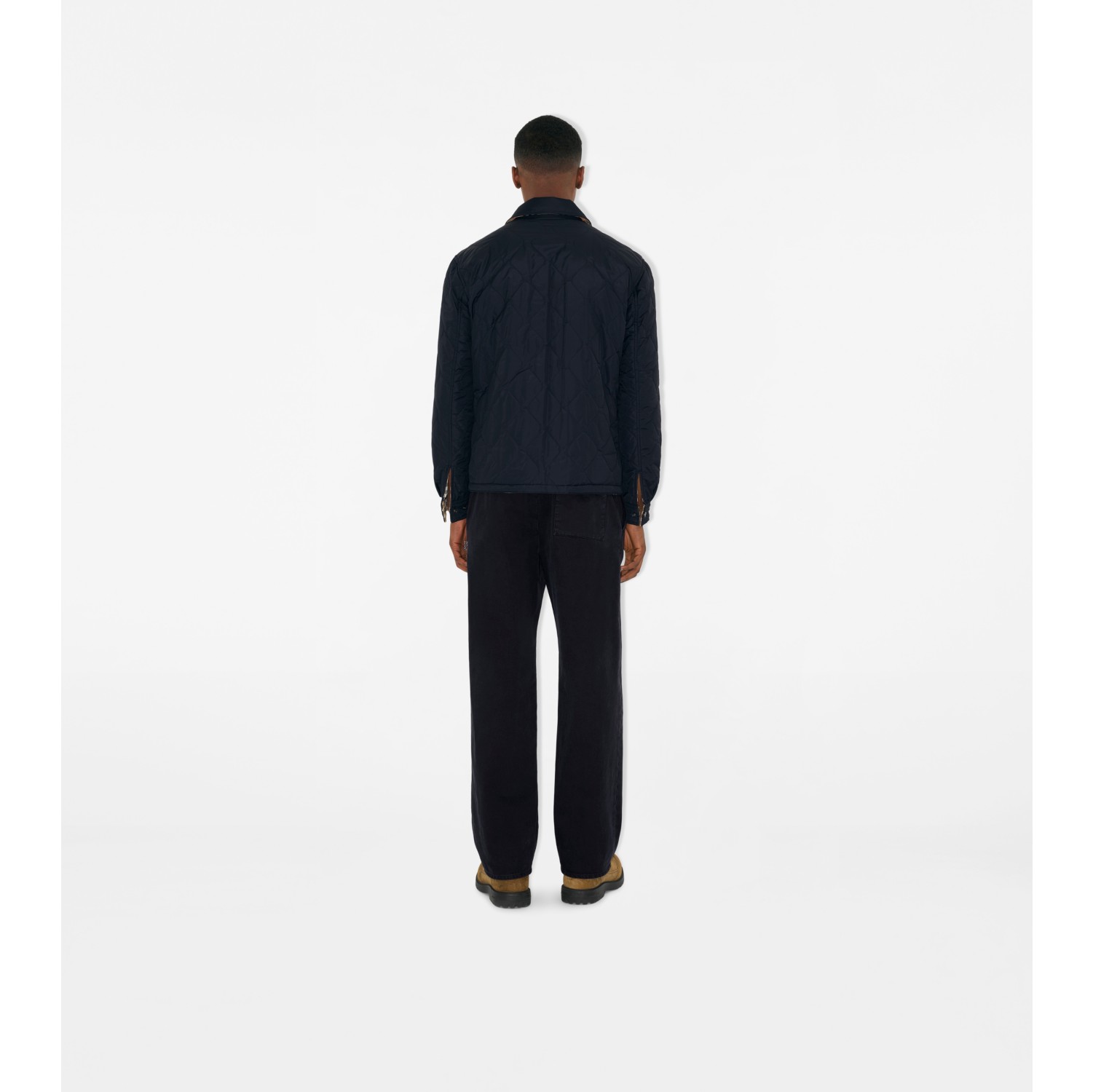 Camicione reversibile in nylon trapuntato