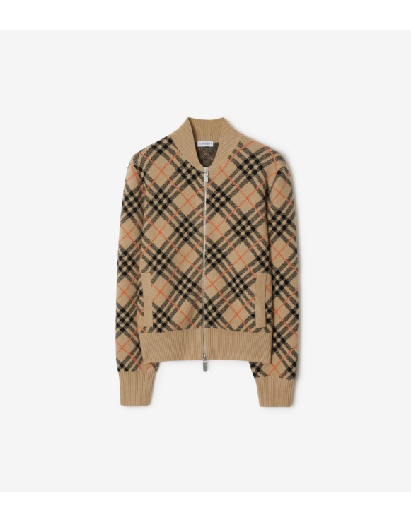 Burberry plaid women's jacket best sale