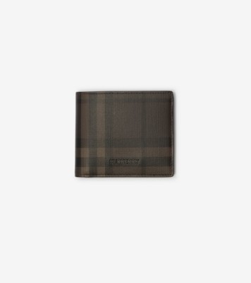 City Check Bifold Wallet Dark ®