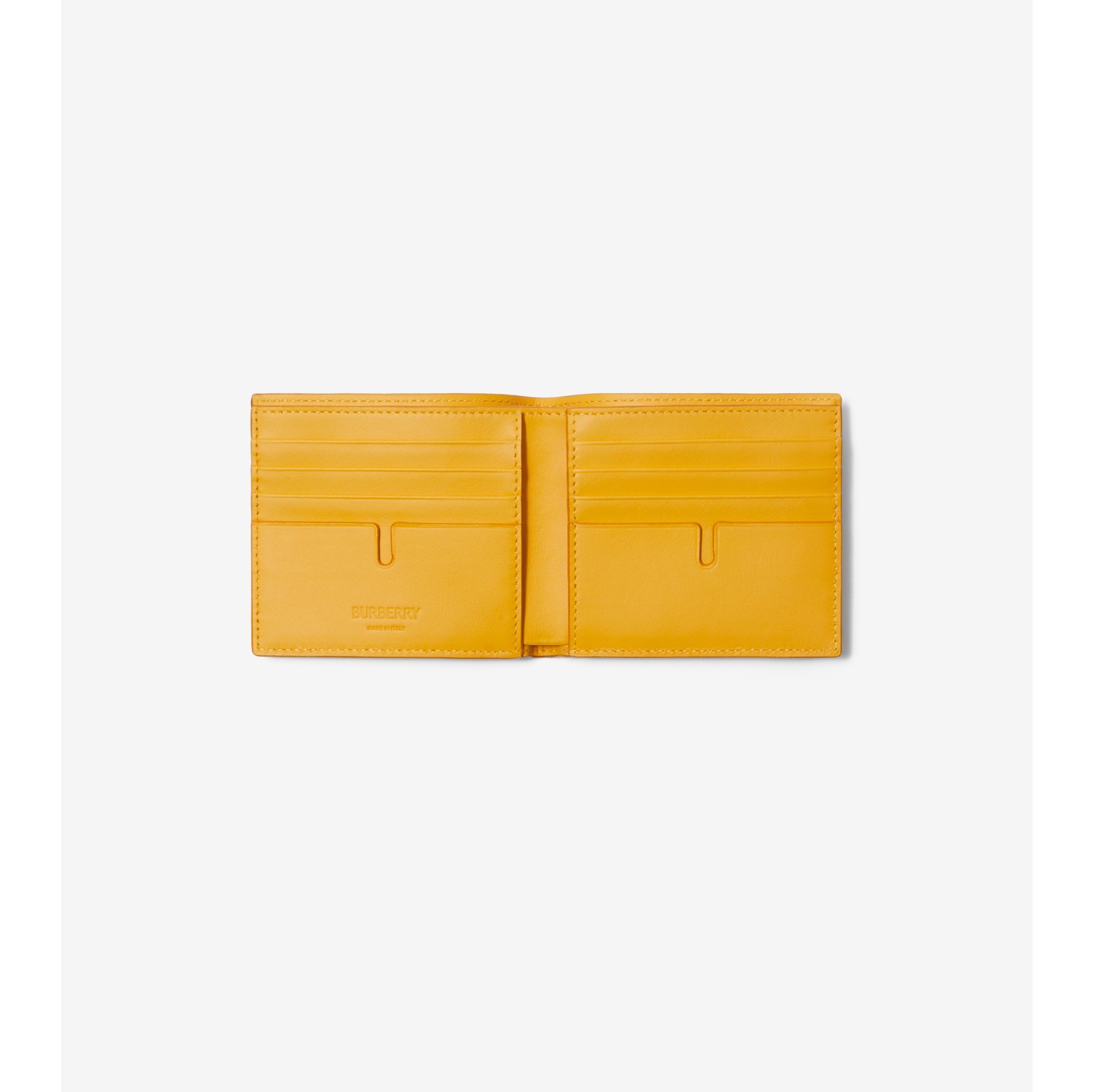 Burberry wallet yellow new arrivals