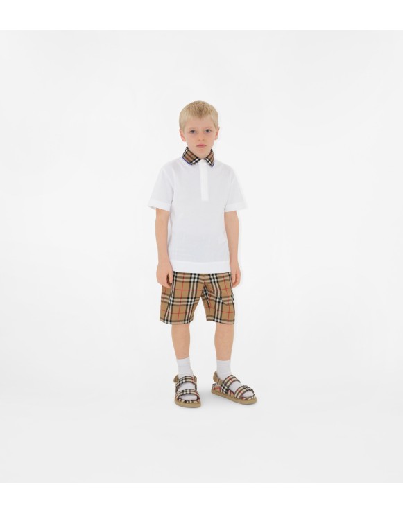 Burberry shirts for boys best sale