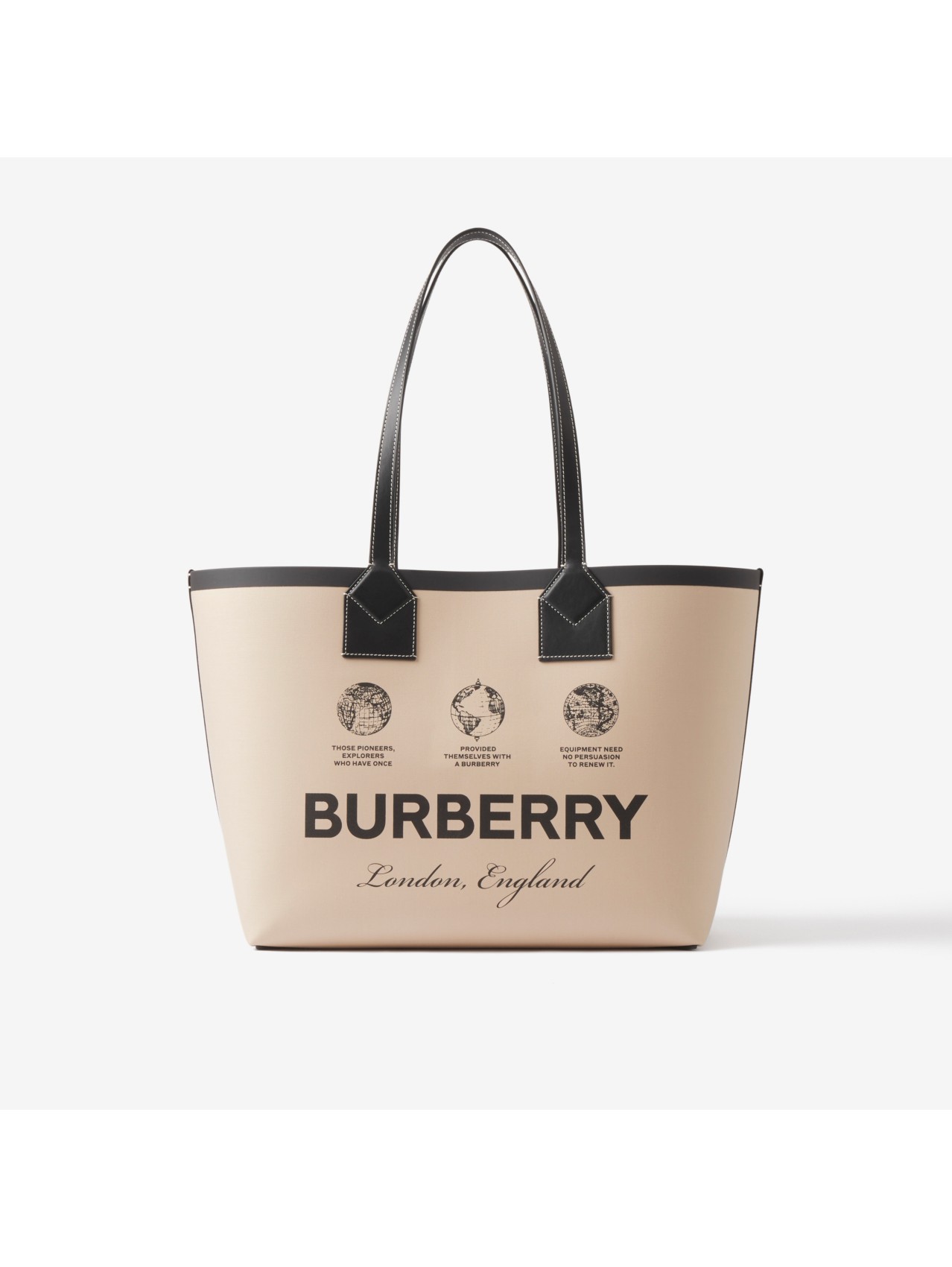 ミディアム ロンドン トートバッグ (ベージュ) - ウィメンズ | Burberry®公式サイト