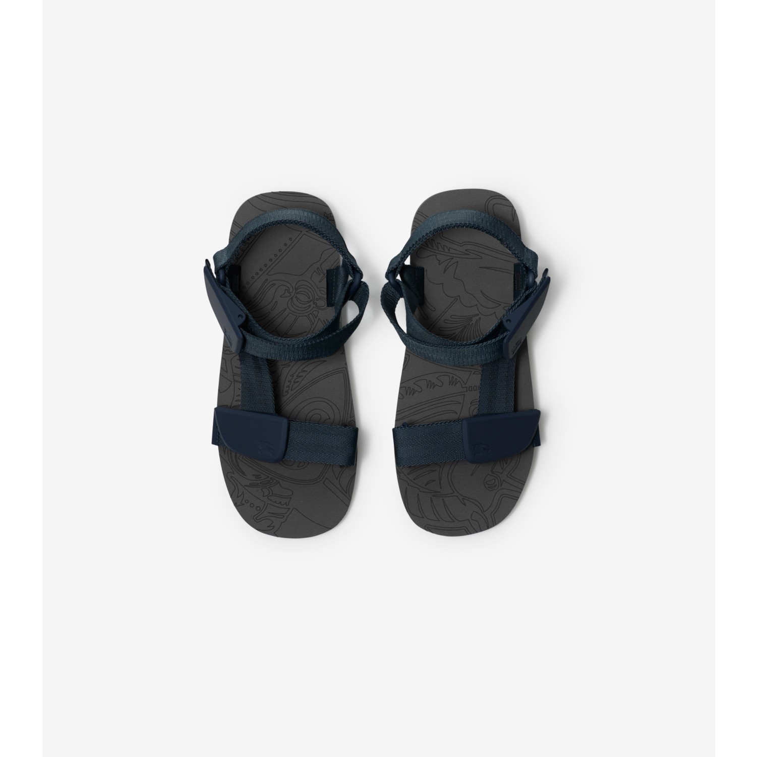Trek Sandals in Lake - Women | Burberry® Official