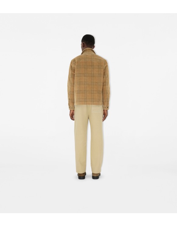 Check Corduroy Overshirt