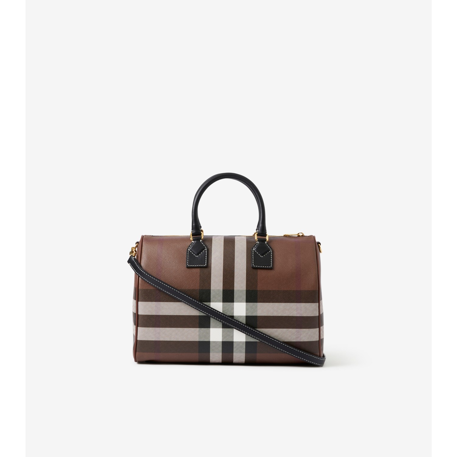 Burberry Mini Check Bowling Bag