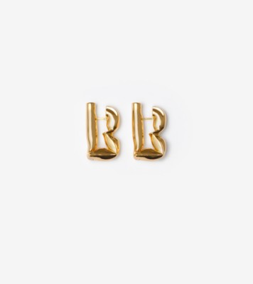 Packet Earrings in Gold Women Burberry Official