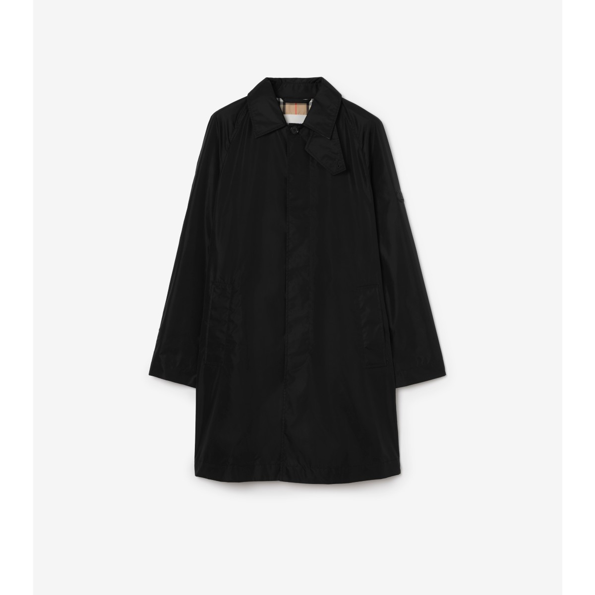  Check Nylon Ridgewood Car Coat​