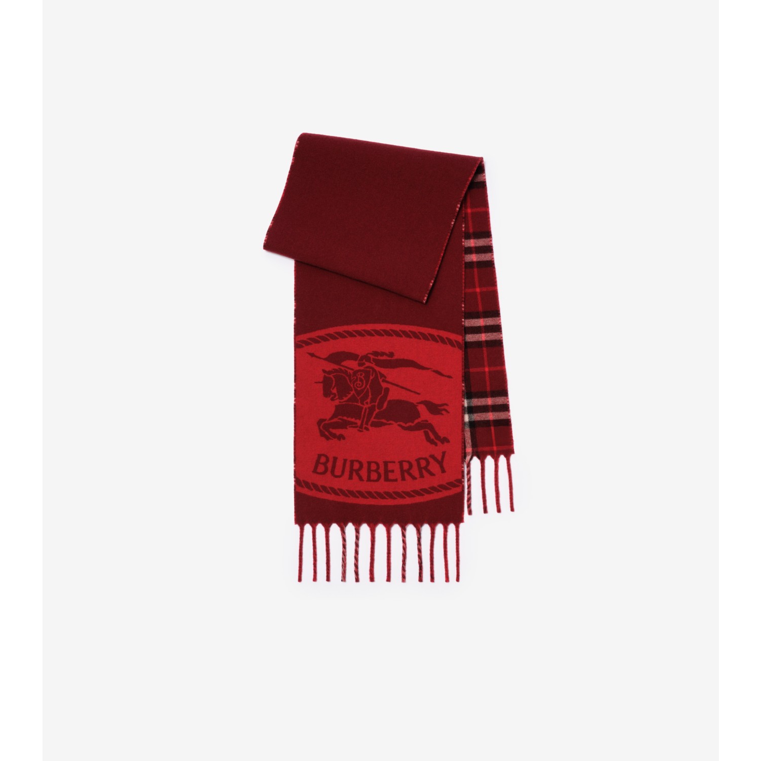 Reversible Knight Stamp Scarf