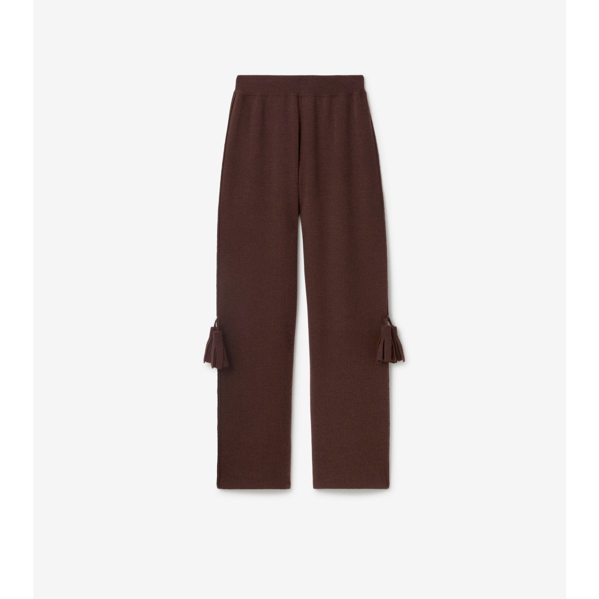 BURBERRY BURBERRY ROSE WOOL BLEND TRACK trousers