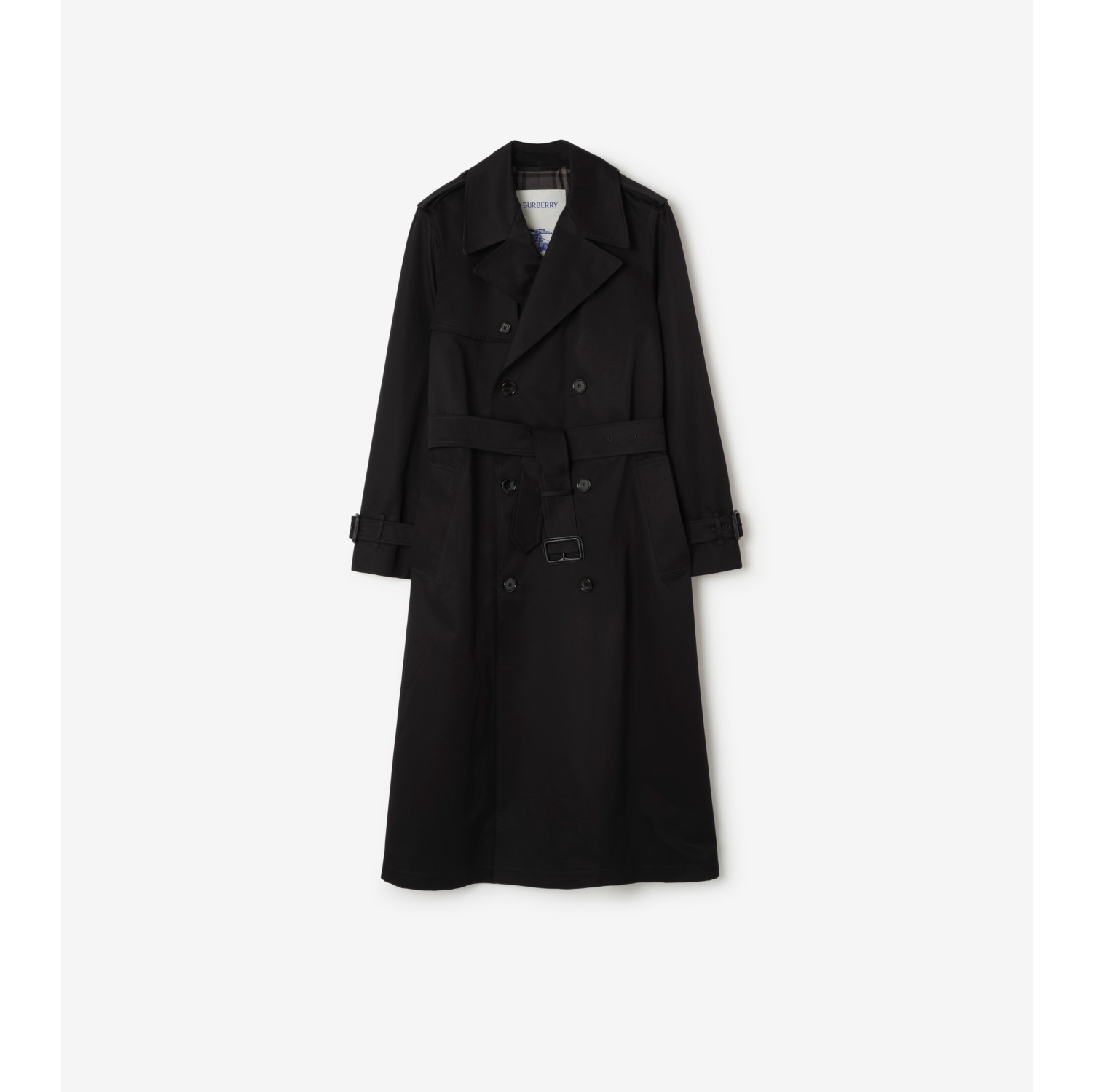 Long Gabardine Hoxton Trench Coat