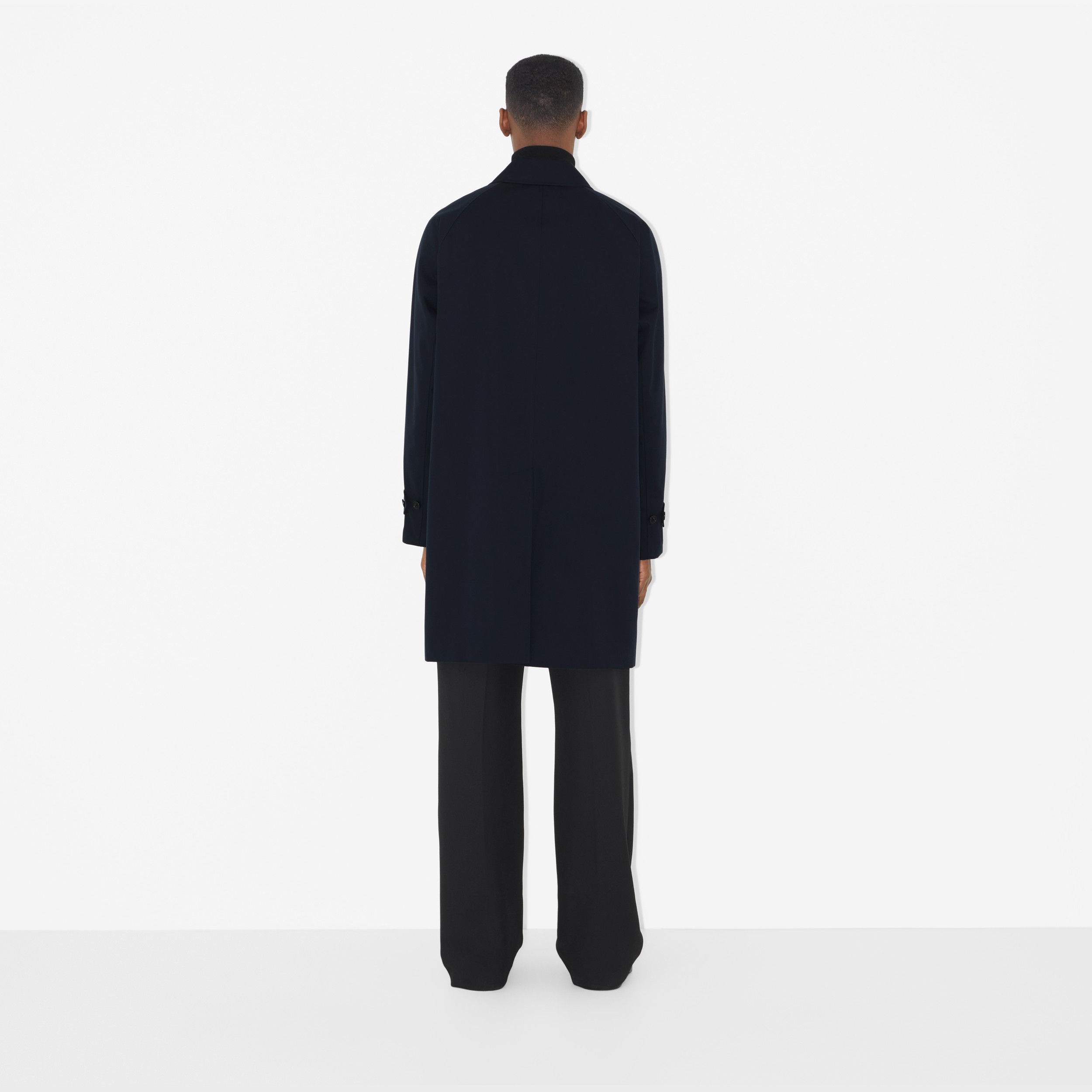 Mid-length Camden Heritage Car Coat in Coal Blue - Men | Burberry® Official - 4