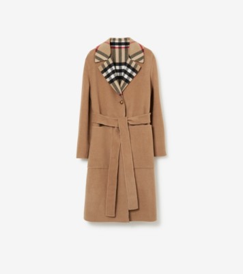 Burberry cheap coat camel