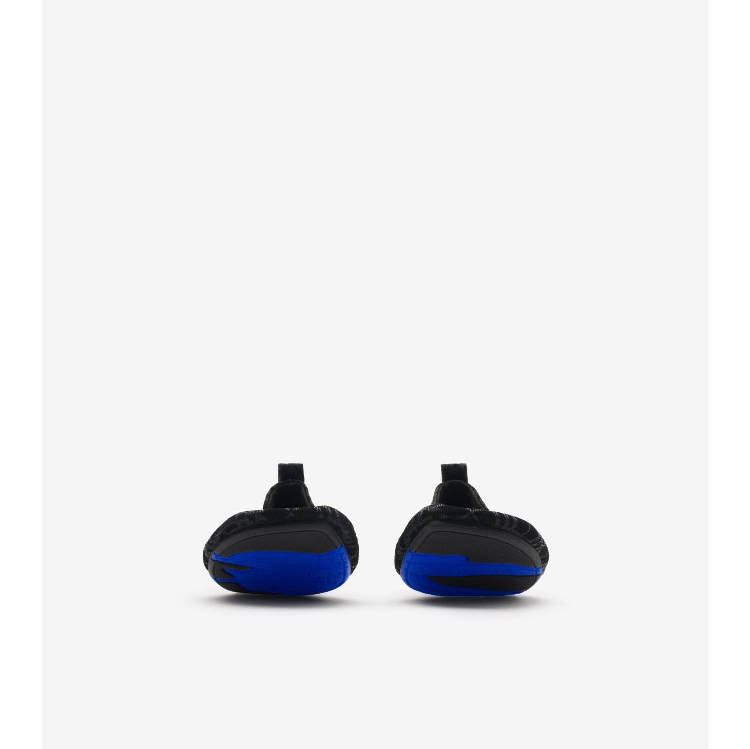 Ballerines Baby en cuir velours Check​
